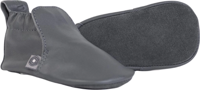 Lodger stepper gunmetal kožené capačky 12–15 mesiacov