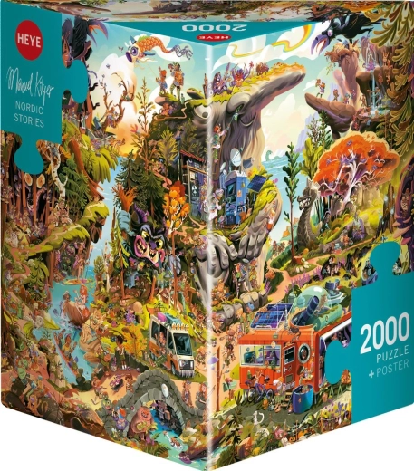 Puzzle Heye Severské príbehy 2000 dielikov