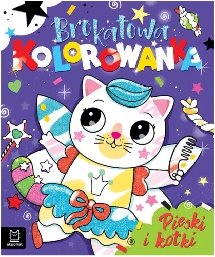 Brokátová omaľovánka Psíky a mačičky