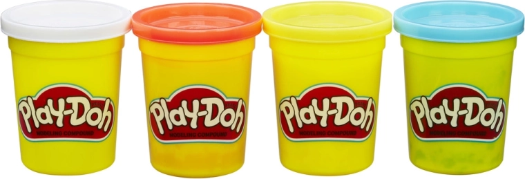 Play-Doh štartovacia sada modelíny – 4 kelímky