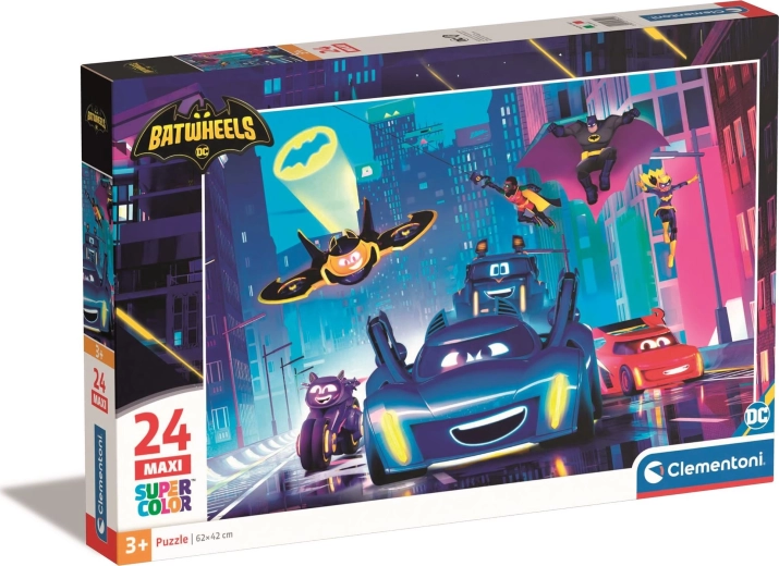 Puzzle Batwheels 24 Maxi Dielikov