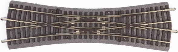 Výhybka križovatková Piko s podložím