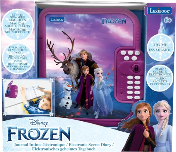 Elektronický tajný denník FROZEN od Lexibook