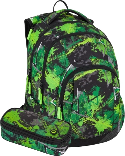 Bagmaster Lincoln študentský set zeleno-čierny