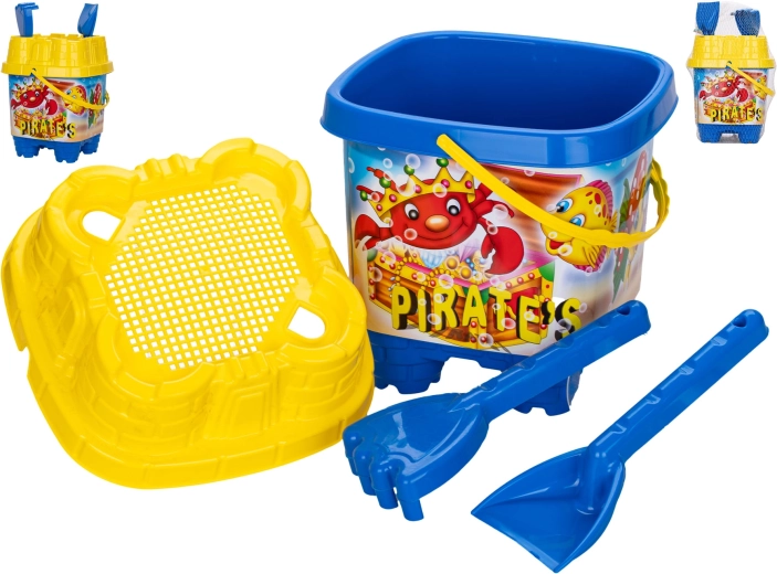 Súprava na piesok Morský svet 4 diely