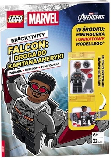 LEGO Marvel Avengers Falcon: karty výziev – cesta ku Kapitánovi Amerikovi