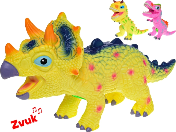Interaktívny dinosaurus so zvukom 25–30 cm