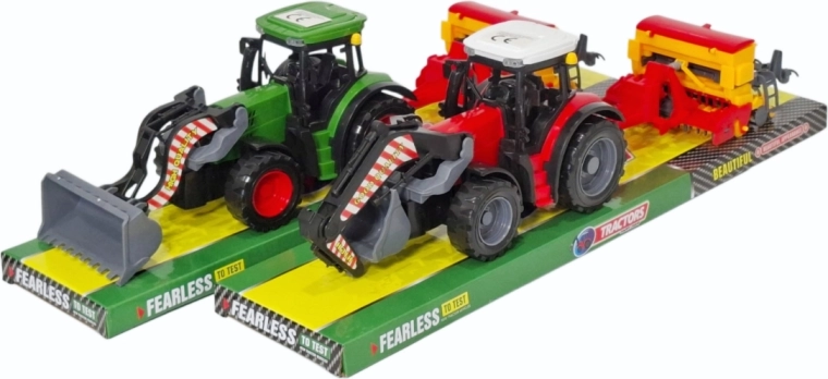 Traktor s pracovným strojom - 1 kus