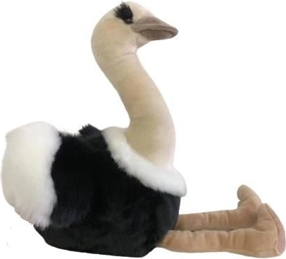 Plyšový pštros 36 cm so záveskom