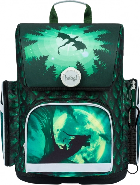 Školská aktovka Baagl Ergo drak