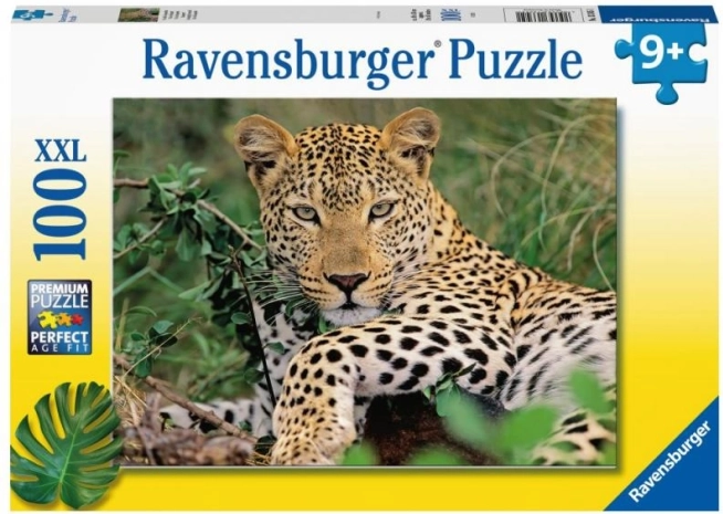 Puzzle RAVENSBURGER leopard – 100 dielikov