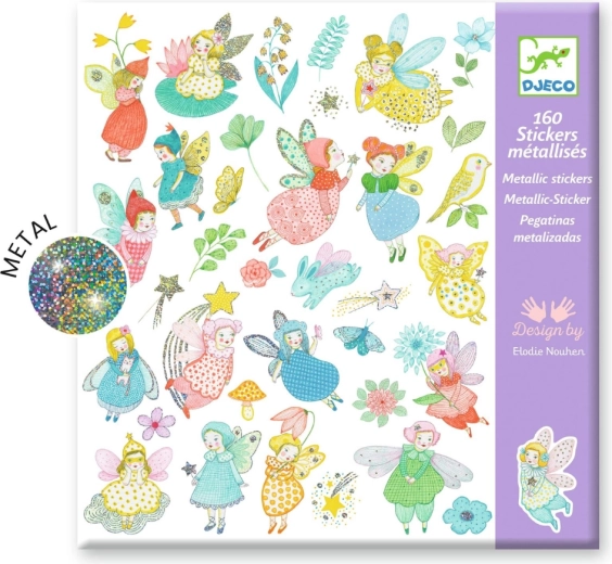 Trblietavé vílie samolepky DJECO