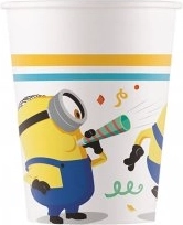 Papierové poháriky Minions Rise of Gru 200 ml (8 ks)