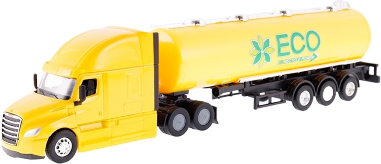 Kovový kamión s cisternou FREIGHTLINER CASCADIA 1:64