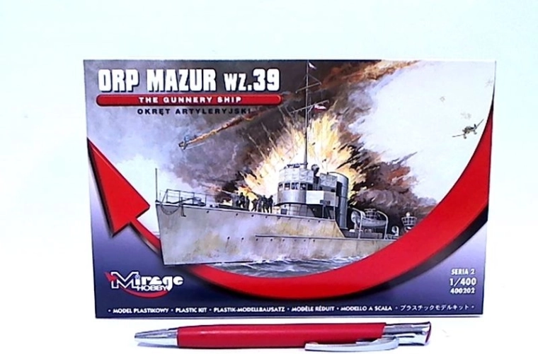 Model na zlepenie Mirage ORP Mazur