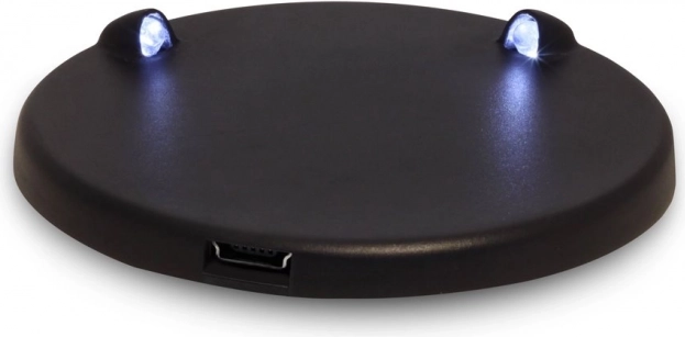 Metal Earth svietiaci LED podstavec modré svetlo