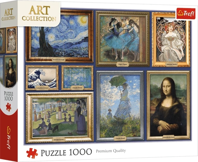 Trefl puzzle Art Collection: zbierka majstrovských umeleckých diel 1000 dielikov