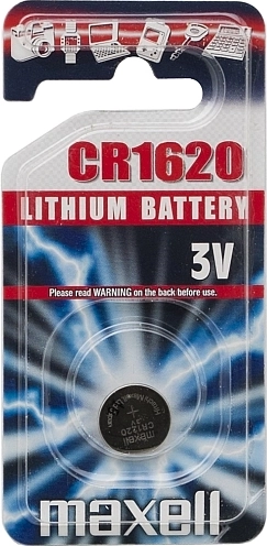 Lítiová gombíková batéria Maxell CR1620 3 V