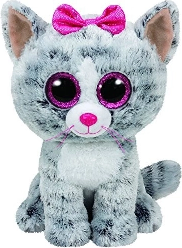 TY Beanie Boos Kiki maskotka - Mačka, 24 cm