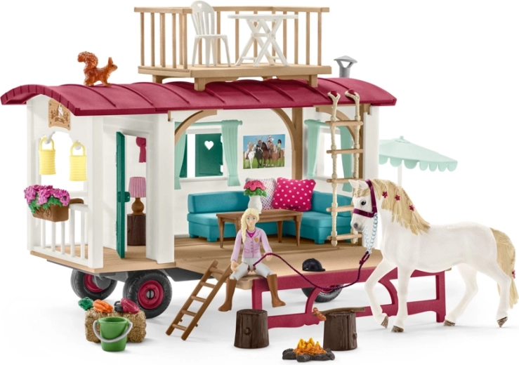 Schleich Horse Club karavan na kamarátske stretnutia
