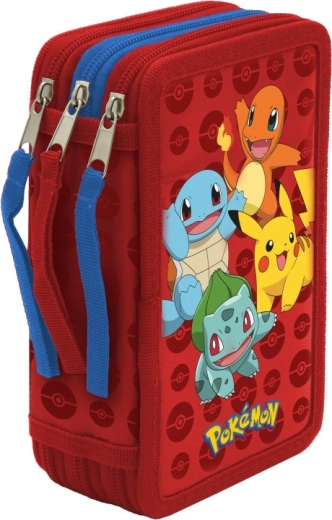 Pokémon trojposchodový plnený peračník