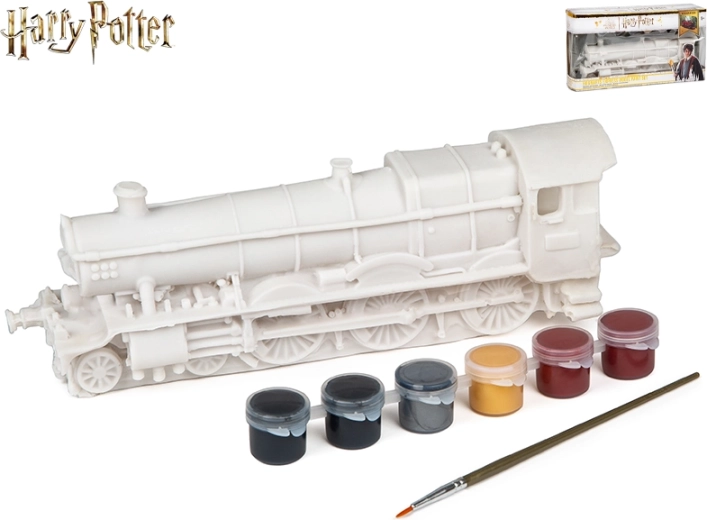Harry Potter sada maľovania Rokfortský expres – keramický model v krabičke