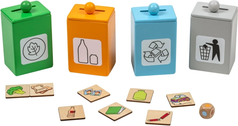 Toys for Life Triedenie odpadu – vzdelávacia triediaca hra