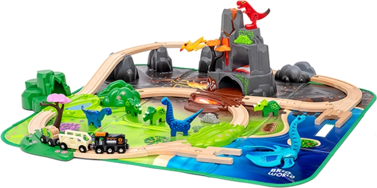 BRIO World dinosauří deluxe vlaková súprava