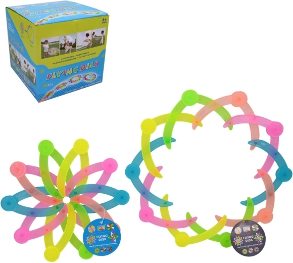 Lietajúci tanier rozložiteľný 33 cm – box 18 ks