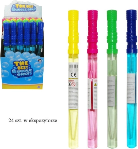 Meč na bubliny – farebný výrobník mydlových bublín pre deti