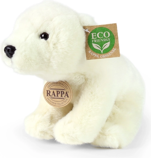Plyšový ľadový medveď 20 cm eco-friendly RAPPA