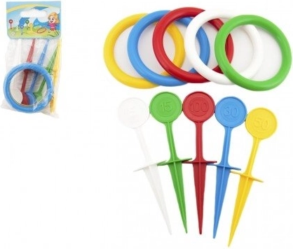 Hádzacie krúžky - plastová sada pre deti