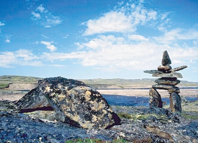 Puzzle Inukshuk Kanada 1000 dielikov