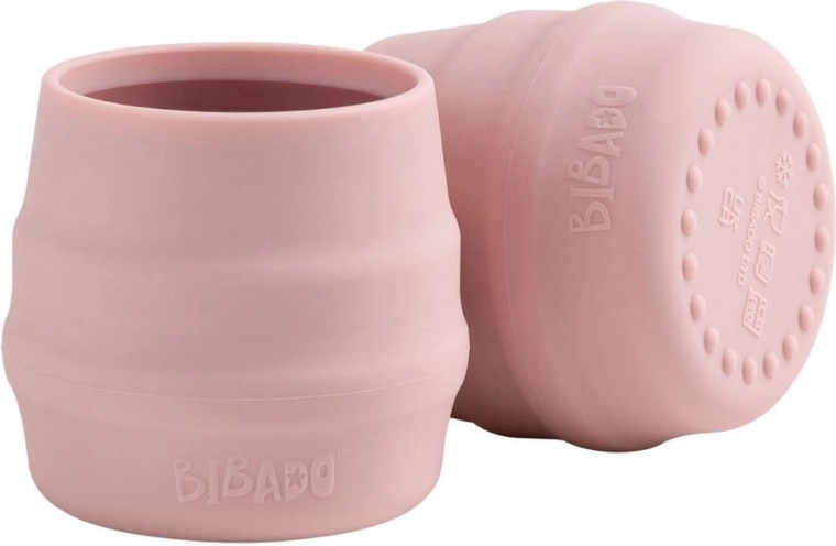Bibado Sippit tréningový hrnček blush - 2 ks