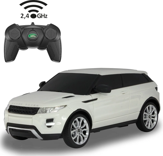 RC model Range Rover Evoque 1:24 biely