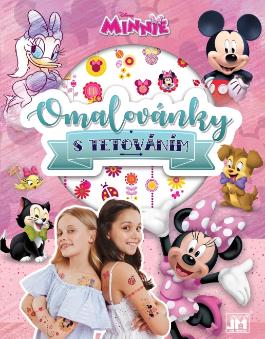 Omaľovánky s tetovaním Minnie