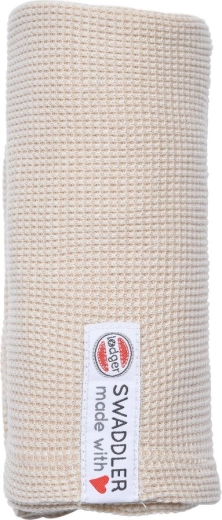 Lodger látková plienka swaddler ciumbelle ivory 70 × 70 cm