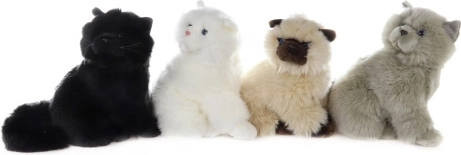 Plyšová mačka 28 cm