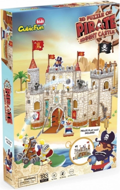 3D puzzle - Pirátsky hrad