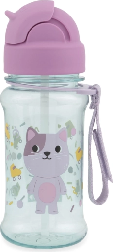 Skip Hop fľaša s náustkom Besties Squad mačička 355 ml