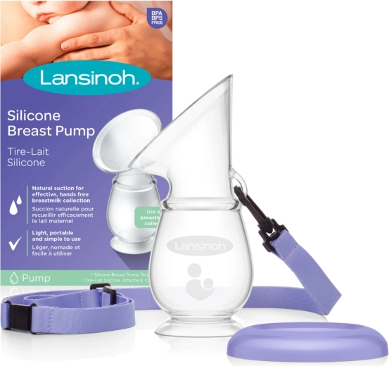 LANSINOH silikónový kolektor materského mlieka