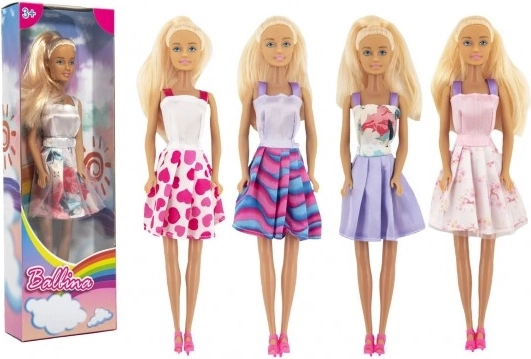 Plastová módna bábika 30 cm v krabičke (5 štýlov)