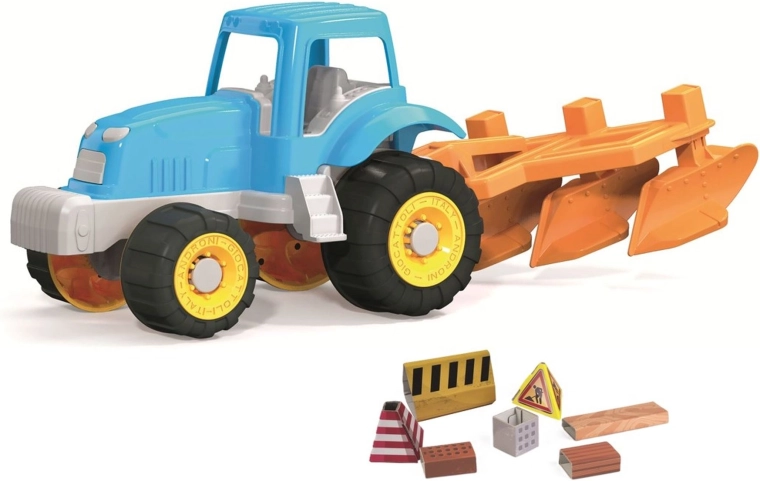 Androni traktor s funkčným pluhom 43 cm