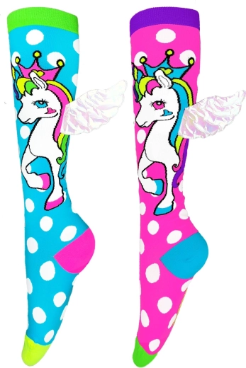 Bláznivé podkolienky s lietajúcim jednorožcom MADMIA