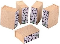 Babu vláčiky – piliere 6,5 cm, sada 4 ks