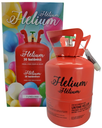 Hélium na 30 balónikov SPARKYS