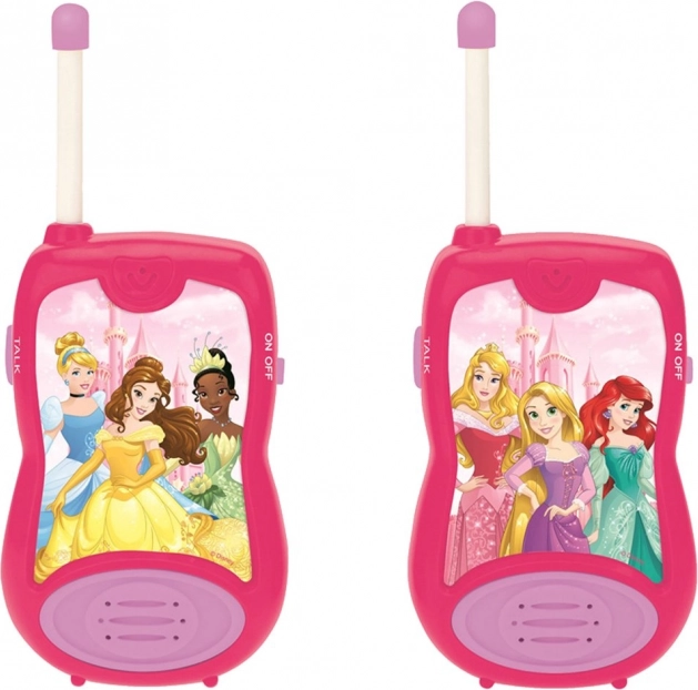Detské vysielačky s dosahom 120 m DISNEY Princezné
