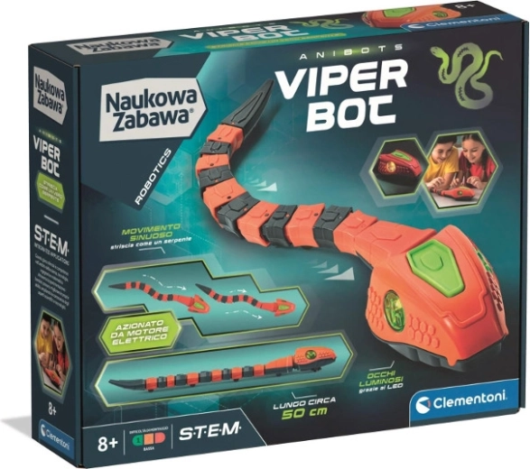Stavebnica robotického hada ViperBot