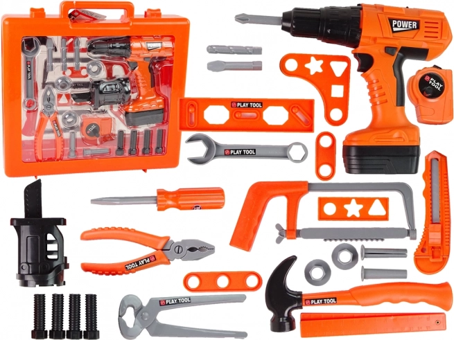 Súprava pre domácich majstrov Skrutkovač Batéria Kladivo Píla