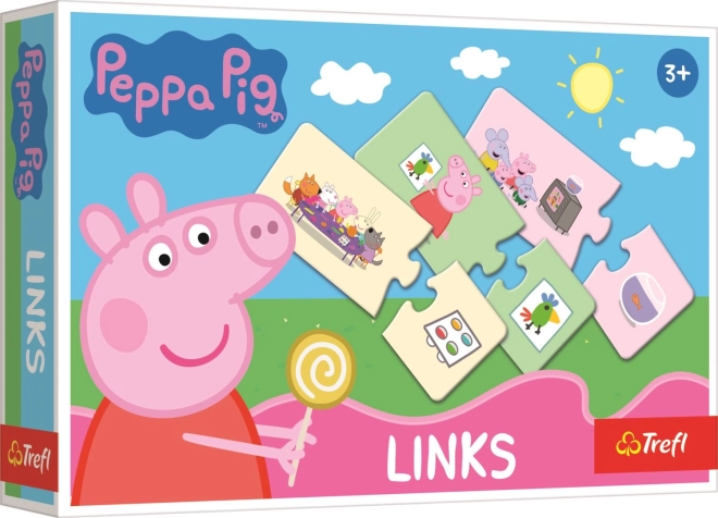 Hra skladačka Prasiatko Peppa 14 párov